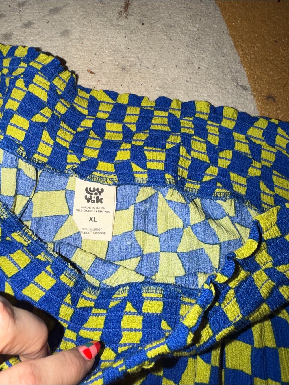 Lucy & Yak Elasticated Waist Skirt - Picture 3 of 8